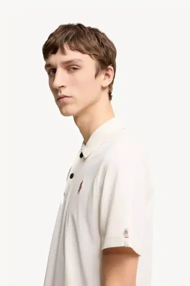 Moncler Grenoble Logo Patch Polo Shirt | Thumbnail 3 Moncler Grenoble Logo Patch Polo Shirt | Thumbnail 3