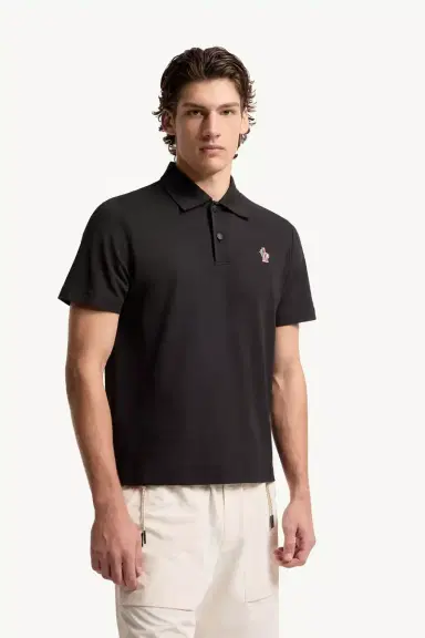 Moncler Grenoble Logo Patch Polo Shirt | Thumbnail 5 Moncler Grenoble Logo Patch Polo Shirt | Thumbnail 5
