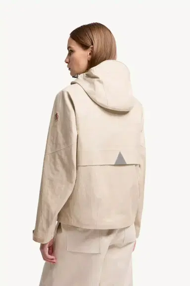 Moncler Grenoble Chartres Linen Blend Hooded Jacket | Thumbnail 6 Moncler Grenoble Chartres Linen Blend Hooded Jacket | Thumbnail 6