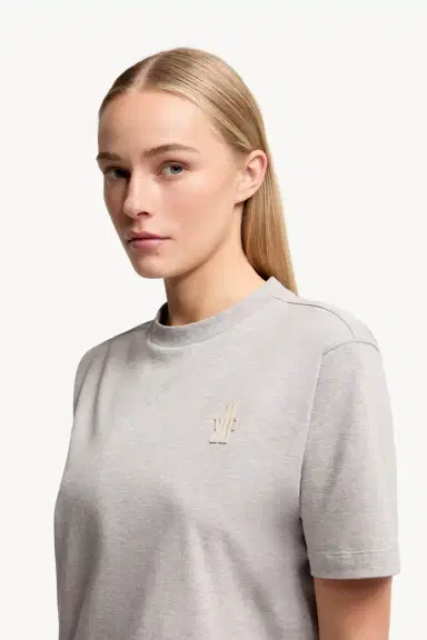 Moncler Grenoble Logo Patch Cotton Blend T-shirt (three Pack) | Thumbnail 4 Moncler Grenoble Logo Patch Cotton Blend T-shirt (three Pack) | Thumbnail 4
