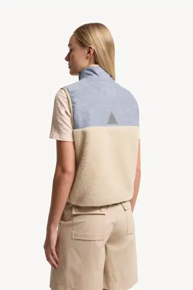 Moncler Grenoble Teddy & Chambray Vest | Thumbnail 6 Moncler Grenoble Teddy & Chambray Vest | Thumbnail 6