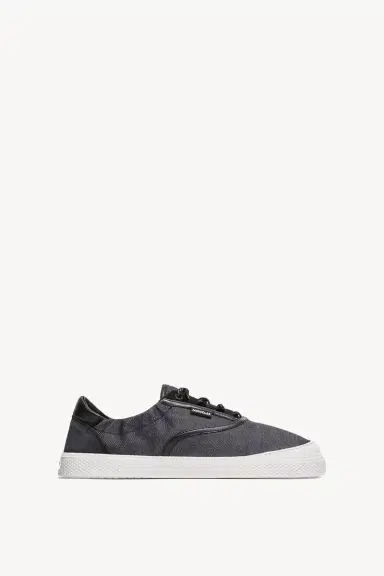 Moncler Vera Leisure Denim Sneakers | Thumbnail 2 Moncler Vera Leisure Denim Sneakers | Thumbnail 2