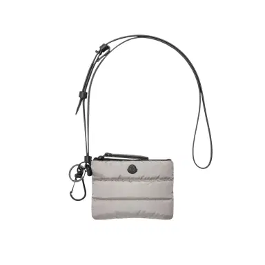Moncler Caradoc Card Metal Logo Holder | Thumbnail 1 Moncler Caradoc Card Metal Logo Holder | Thumbnail 1