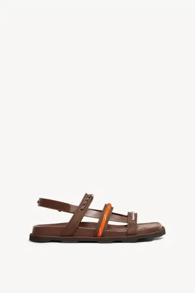 Moncler Vera Isla Leather Sandals | Thumbnail 2 Moncler Vera Isla Leather Sandals | Thumbnail 2