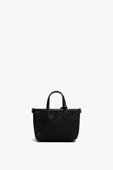 Moncler Very Mesh & Leather Tote Bag | Thumbnail 5 Moncler Very Mesh & Leather Tote Bag | Thumbnail 5