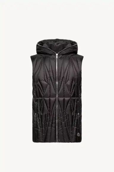 Moncler + Rick Owens Geocamo Ziplock Hooded Down Vest | Thumbnail 2 Moncler + Rick Owens Geocamo Ziplock Hooded Down Vest | Thumbnail 2