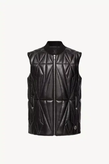 Moncler + Rick Owens Geocamo Flight Nappa Leather Vest | Thumbnail 2 Moncler + Rick Owens Geocamo Flight Nappa Leather Vest | Thumbnail 2
