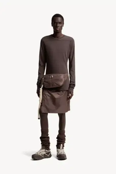 Moncler + Rick Owens Girder Long Sleeve Cotton T-shirt | Thumbnail 3 Moncler + Rick Owens Girder Long Sleeve Cotton T-shirt | Thumbnail 3