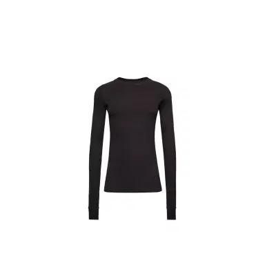 Moncler + Rick Owens Girder Long Sleeve Cotton T-shirt | Thumbnail 1 Moncler + Rick Owens Girder Long Sleeve Cotton T-shirt | Thumbnail 1