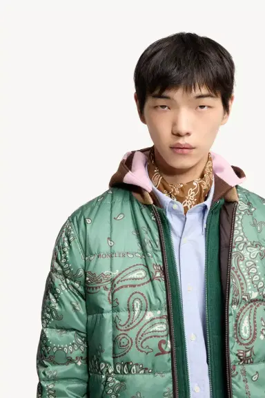 Moncler Chalvron Reversible Down Bomber Jacket | Thumbnail 8 Moncler Chalvron Reversible Down Bomber Jacket | Thumbnail 8
