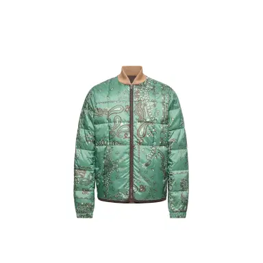 Moncler Chalvron Reversible Down Bomber Jacket | Thumbnail 1 Moncler Chalvron Reversible Down Bomber Jacket | Thumbnail 1