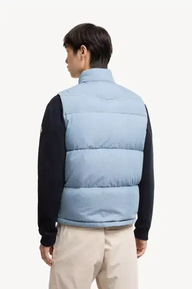 Moncler Ervional Denim Down Vest | Thumbnail 6 Moncler Ervional Denim Down Vest | Thumbnail 6