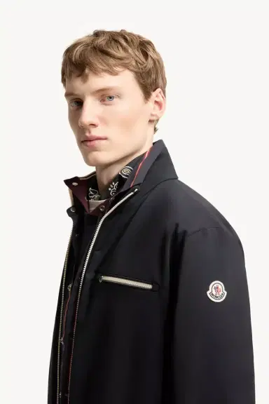 Moncler Fourioun Cotton Blend Short Jacket | Thumbnail 4 Moncler Fourioun Cotton Blend Short Jacket | Thumbnail 4