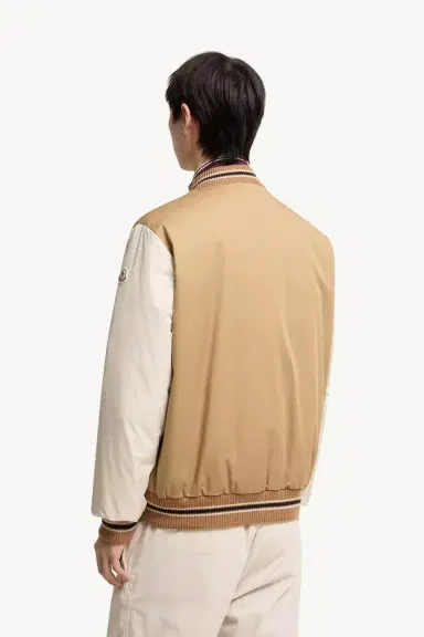 Moncler Oreane Cotton Blend Varsity Down Jacket | Thumbnail 6 Moncler Oreane Cotton Blend Varsity Down Jacket | Thumbnail 6