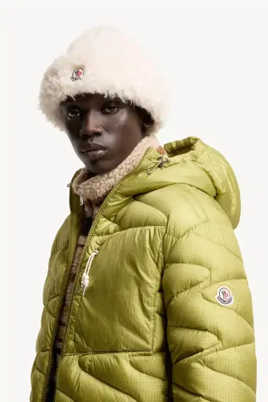 Moncler Tidone Hooded Wave Quilted Short Down Jacket | Thumbnail 4 Moncler Tidone Hooded Wave Quilted Short Down Jacket | Thumbnail 4