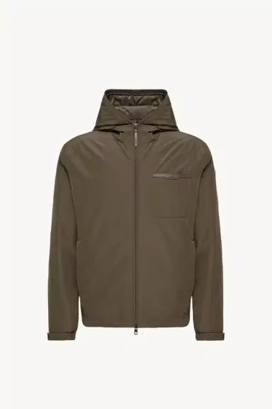 Moncler Austerin Hooded Short Down Jacket | Thumbnail 2 Moncler Austerin Hooded Short Down Jacket | Thumbnail 2