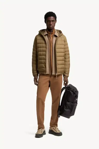 Moncler Solienn Hooded Short Down Jacket | Thumbnail 3 Moncler Solienn Hooded Short Down Jacket | Thumbnail 3