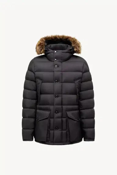 Moncler Clunye Hooded Mid-length Down Jacket | Thumbnail 2 Moncler Clunye Hooded Mid-length Down Jacket | Thumbnail 2