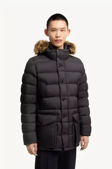 Moncler Clunye Hooded Mid-length Down Jacket | Thumbnail 5 Moncler Clunye Hooded Mid-length Down Jacket | Thumbnail 5