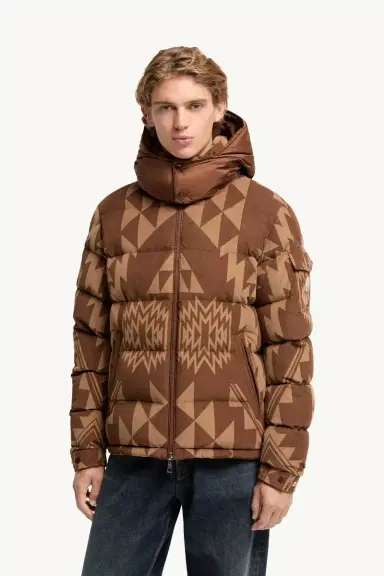 Moncler Boislune Hooded Corduroy Short Down Jacket | Thumbnail 5 Moncler Boislune Hooded Corduroy Short Down Jacket | Thumbnail 5