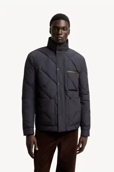 Moncler Surlake Diamond-quilted Short Down Jacket | Thumbnail 5 Moncler Surlake Diamond-quilted Short Down Jacket | Thumbnail 5