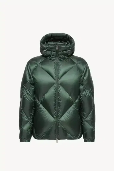 Moncler Valclaire Hooded Diamond-quilted Down Jacket | Thumbnail 2 Moncler Valclaire Hooded Diamond-quilted Down Jacket | Thumbnail 2