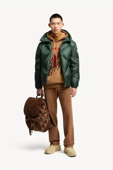 Moncler Valclaire Hooded Diamond-quilted Down Jacket | Thumbnail 3 Moncler Valclaire Hooded Diamond-quilted Down Jacket | Thumbnail 3