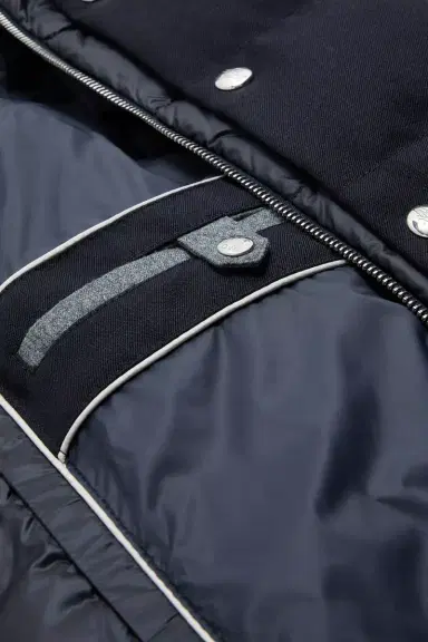 Moncler Bess Hooded Wool Short Down Jacket | Thumbnail 11 Moncler Bess Hooded Wool Short Down Jacket | Thumbnail 11