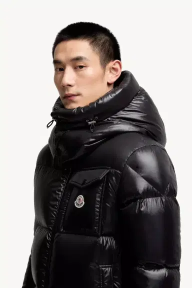Moncler Montbeliard Hooded Short Down Jacket | Thumbnail 4 Moncler Montbeliard Hooded Short Down Jacket | Thumbnail 4