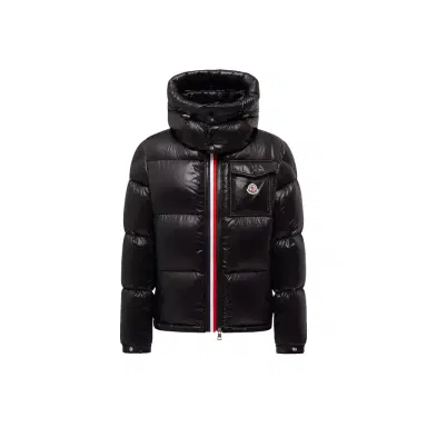 Moncler Montbeliard Hooded Short Down Jacket | Thumbnail 1 Moncler Montbeliard Hooded Short Down Jacket | Thumbnail 1