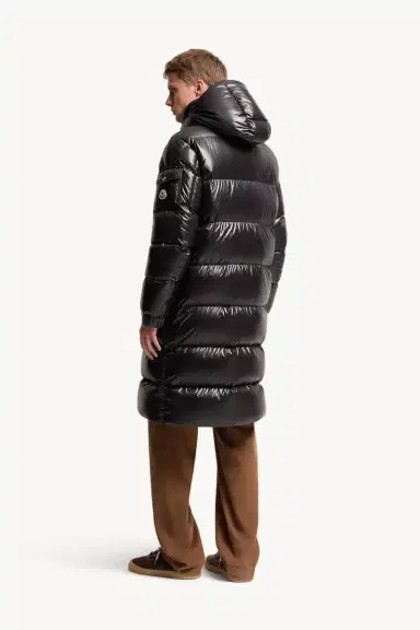 Moncler Hanoverian Hooded Square-quilted Long Down Jacket | Thumbnail 6 Moncler Hanoverian Hooded Square-quilted Long Down Jacket | Thumbnail 6