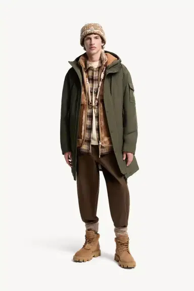 Moncler Nahan Hooded Long Down Parka | Thumbnail 3 Moncler Nahan Hooded Long Down Parka | Thumbnail 3