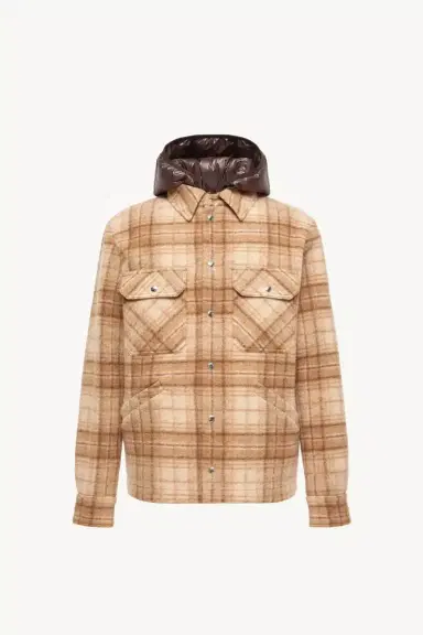 Moncler Nyvalin 3-in-1 Hooded Flannel Down Jacket | Thumbnail 2 Moncler Nyvalin 3-in-1 Hooded Flannel Down Jacket | Thumbnail 2