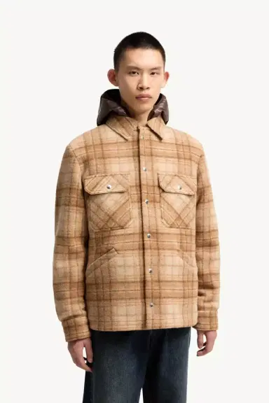 Moncler Nyvalin 3-in-1 Hooded Flannel Down Jacket | Thumbnail 5 Moncler Nyvalin 3-in-1 Hooded Flannel Down Jacket | Thumbnail 5
