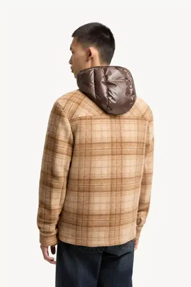 Moncler Nyvalin 3-in-1 Hooded Flannel Down Jacket | Thumbnail 6 Moncler Nyvalin 3-in-1 Hooded Flannel Down Jacket | Thumbnail 6