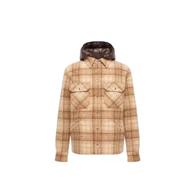 Moncler Nyvalin 3-in-1 Hooded Flannel Down Jacket | Thumbnail 1 Moncler Nyvalin 3-in-1 Hooded Flannel Down Jacket | Thumbnail 1