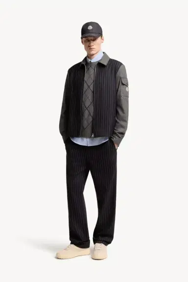 Moncler Tailored Pinstripe Pants | Thumbnail 3 Moncler Tailored Pinstripe Pants | Thumbnail 3
