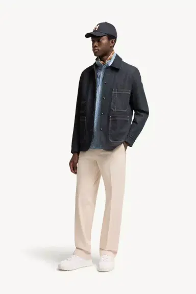 Moncler Tailored Cotton Pants | Thumbnail 2 Moncler Tailored Cotton Pants | Thumbnail 2