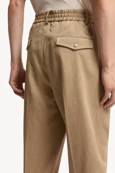 Moncler Tailored Cotton Pants | Thumbnail 7 Moncler Tailored Cotton Pants | Thumbnail 7
