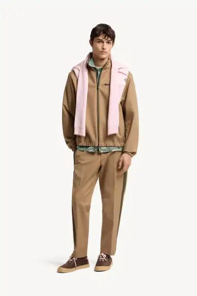 Moncler Tailored Cotton Blend Pants | Thumbnail 3 Moncler Tailored Cotton Blend Pants | Thumbnail 3