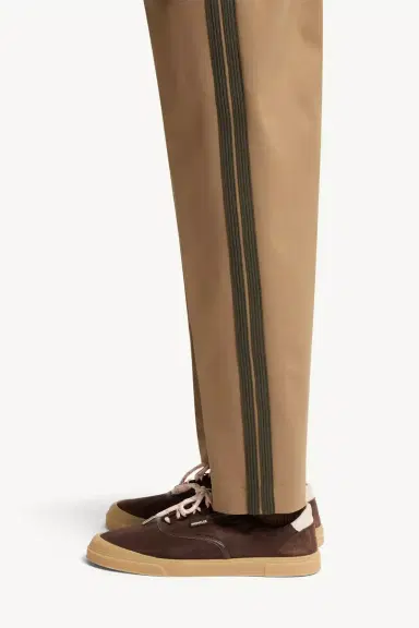 Moncler Tailored Cotton Blend Pants | Thumbnail 4 Moncler Tailored Cotton Blend Pants | Thumbnail 4