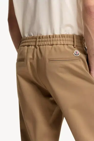 Moncler Tailored Cotton Blend Pants | Thumbnail 7 Moncler Tailored Cotton Blend Pants | Thumbnail 7
