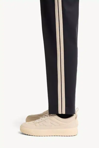 Moncler Tailored Cotton Blend Pants | Thumbnail 4 Moncler Tailored Cotton Blend Pants | Thumbnail 4