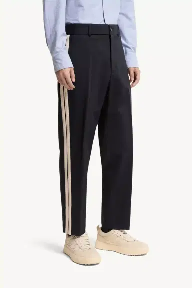 Moncler Tailored Cotton Blend Pants | Thumbnail 5 Moncler Tailored Cotton Blend Pants | Thumbnail 5