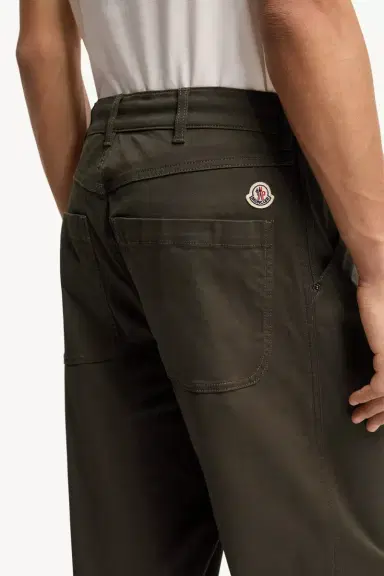 Moncler Stretch Gabardine Pants | Thumbnail 7 Moncler Stretch Gabardine Pants | Thumbnail 7
