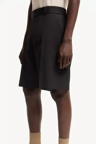 Moncler Wool Blend Gabardine Bermuda Shorts | Thumbnail 4 Moncler Wool Blend Gabardine Bermuda Shorts | Thumbnail 4