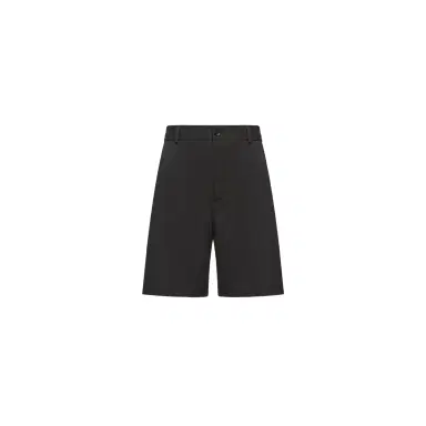 Moncler Wool Blend Gabardine Bermuda Shorts | Thumbnail 1 Moncler Wool Blend Gabardine Bermuda Shorts | Thumbnail 1
