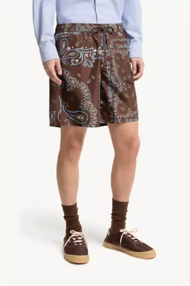 Moncler Floral Swim Shorts | Thumbnail 5 Moncler Floral Swim Shorts | Thumbnail 5