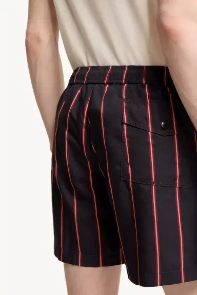 Moncler Striped Swim Shorts | Thumbnail 7 Moncler Striped Swim Shorts | Thumbnail 7