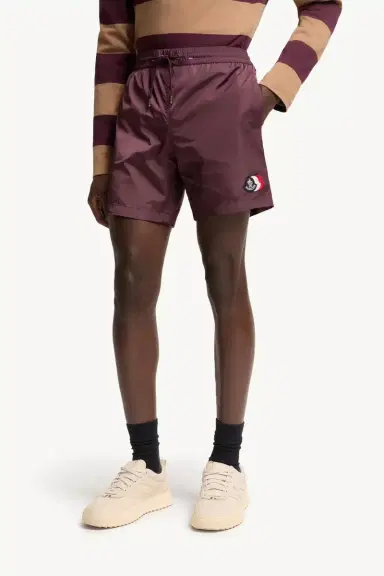 Moncler Logo Swim Shorts | Thumbnail 5 Moncler Logo Swim Shorts | Thumbnail 5